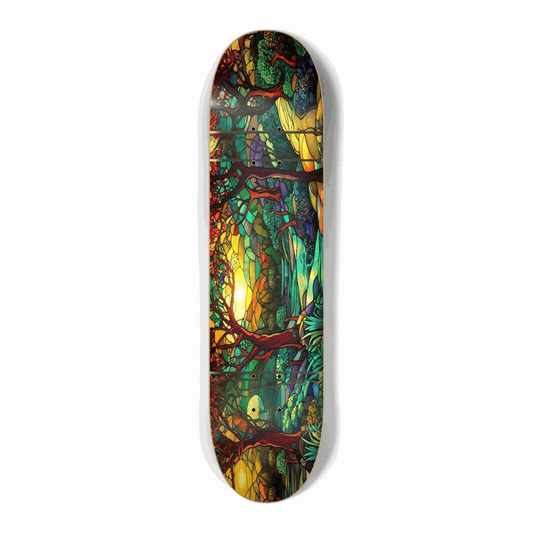 Landscape Stained Glass Mini 7.25 City Vision Skateboards