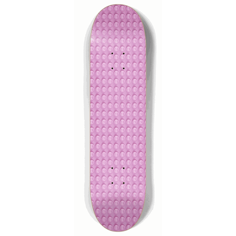 Skateboard - Lego Pink 8.00 by City Vision Skateboards (8.00)