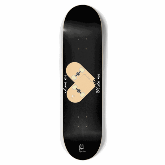 Love Hate Black 8.50 City Vision Skateboards  City Vision Skateboards 8.50
