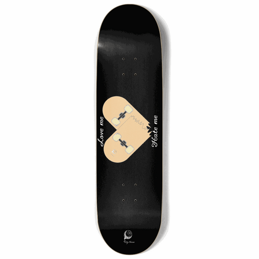 Love Hate Black 9.00 City Vision Skateboards  City Vision Skateboards 9.00