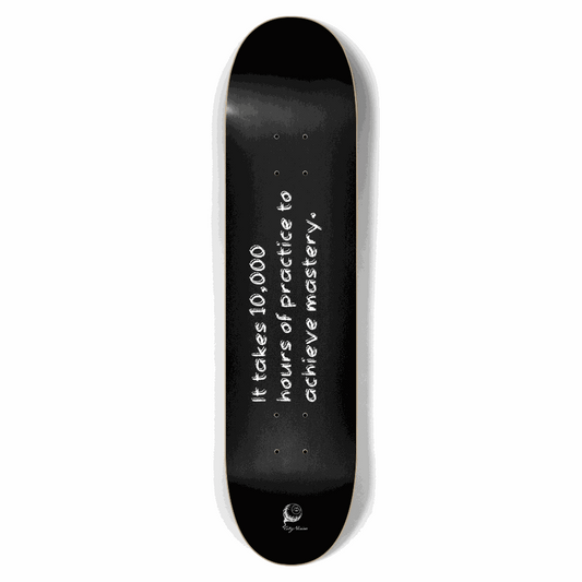 Mastery Black 7.62 City Vision Skateboards  City Vision Skateboards 7.62