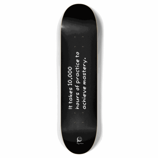 Mastery Black 7.87 City Vision Skateboards  City Vision Skateboards 7.87