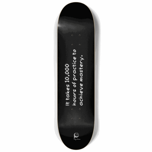 Mastery Black 8.25 City Vision Skateboards  City Vision Skateboards 8.25