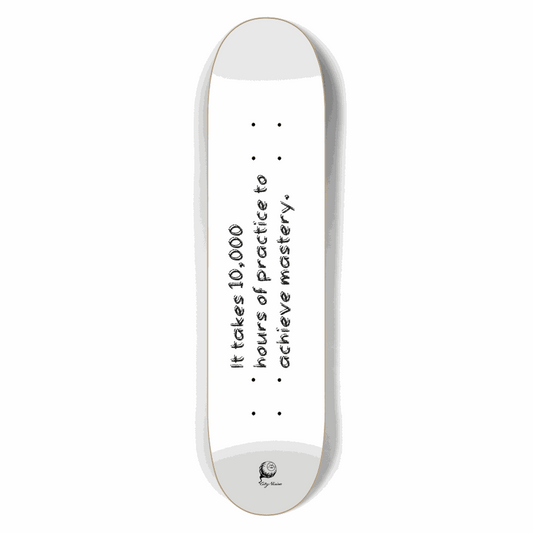 Mastery White 7.50 City Vision Skateboards  City Vision Skateboards 7.50