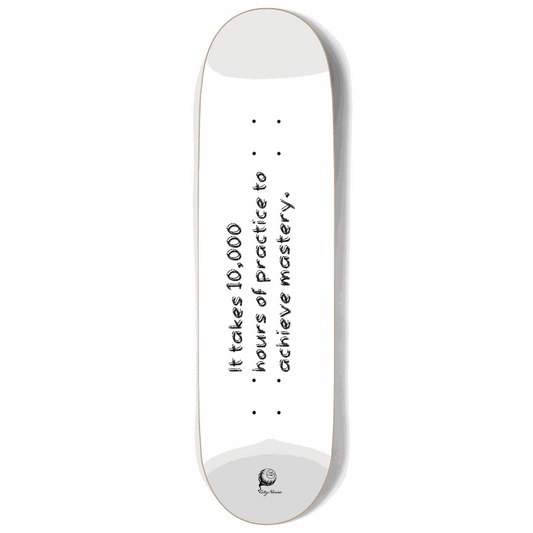 Mastery White 9.00 City Vision Skateboards  City Vision Skateboards 9.00