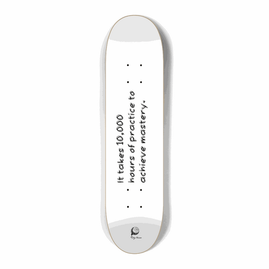Mastery White Mini 7.25 City Vision Skateboards  City Vision Skateboards 7.25