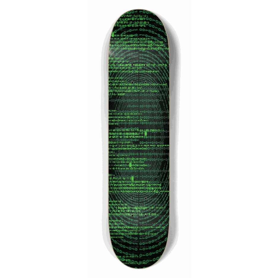 Matrix Glow in Dark 7.50 City Vision Skateboards