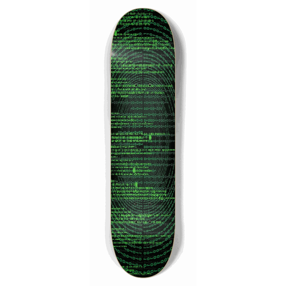 Matrix Glow in Dark 7.62 City Vision Skateboards