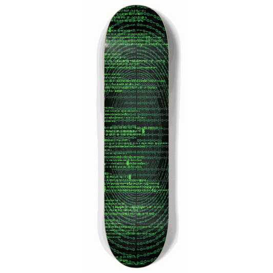 Skateboard - Matrix Glow in Dark 8.00 by City Vision Skateboards (8.00)