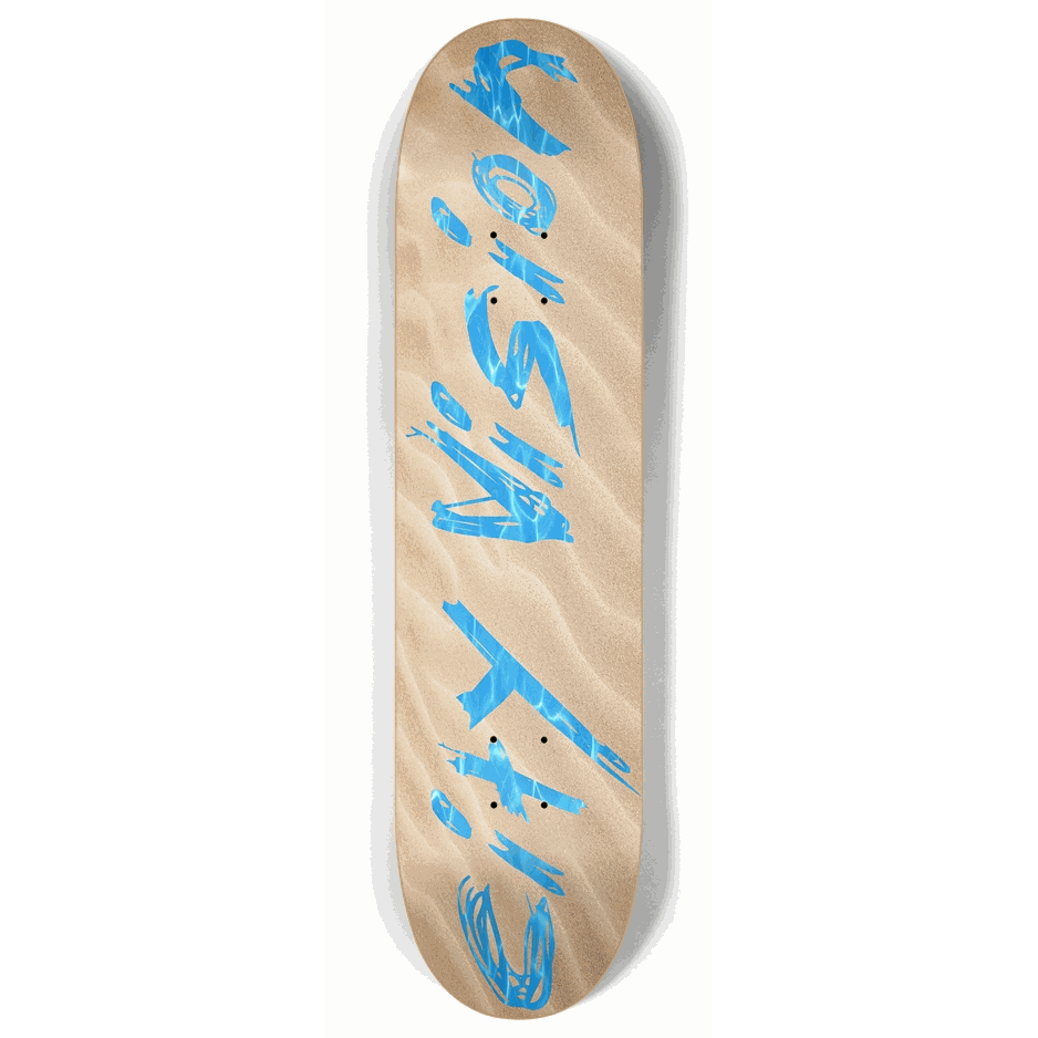 Skateboard - Name Beach 8.00 by City Vision Skateboards (8.00)