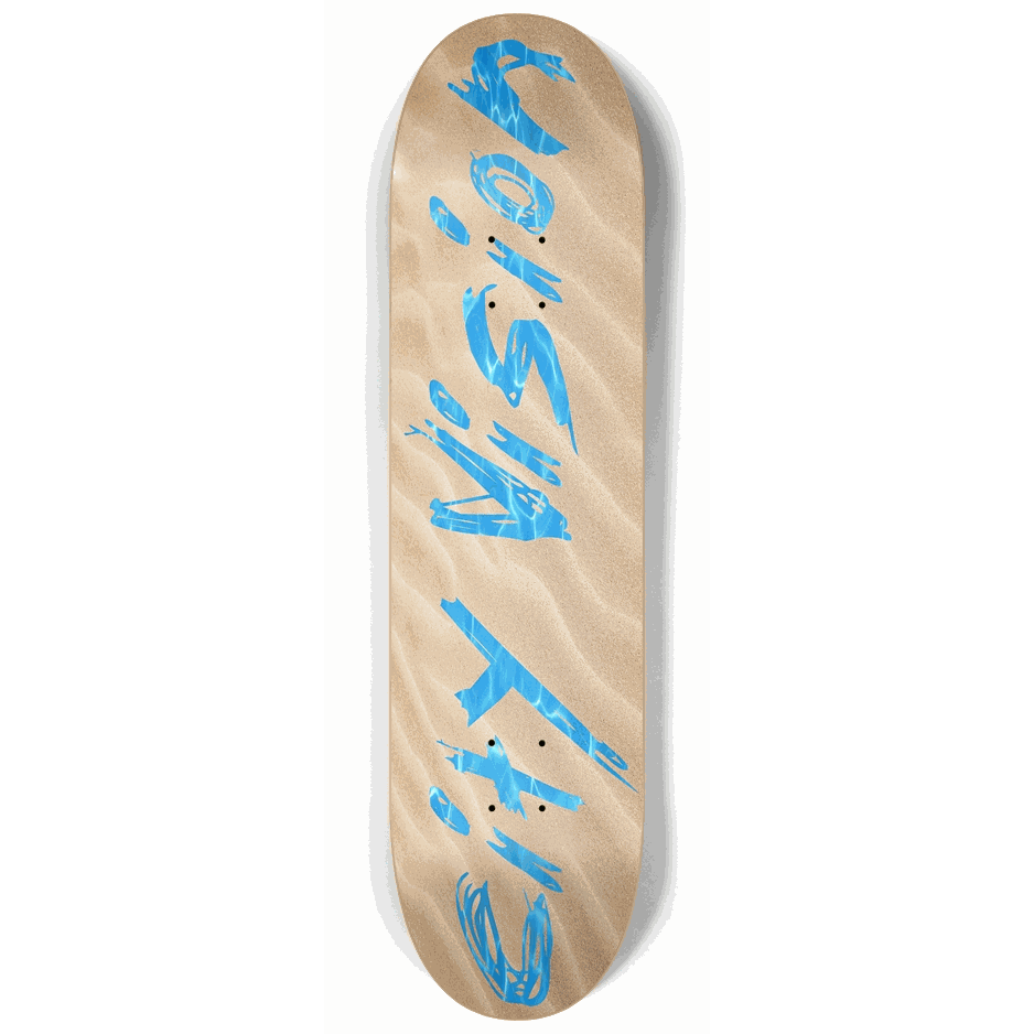 Name Beach 8.25 City Vision Skateboards