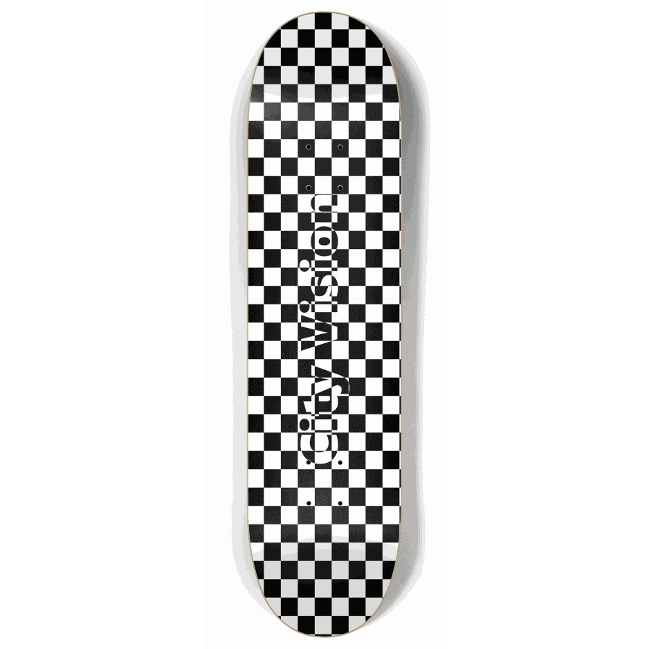Skateboard - Name Checker 8.00 by City Vision Skateboards (8.00)