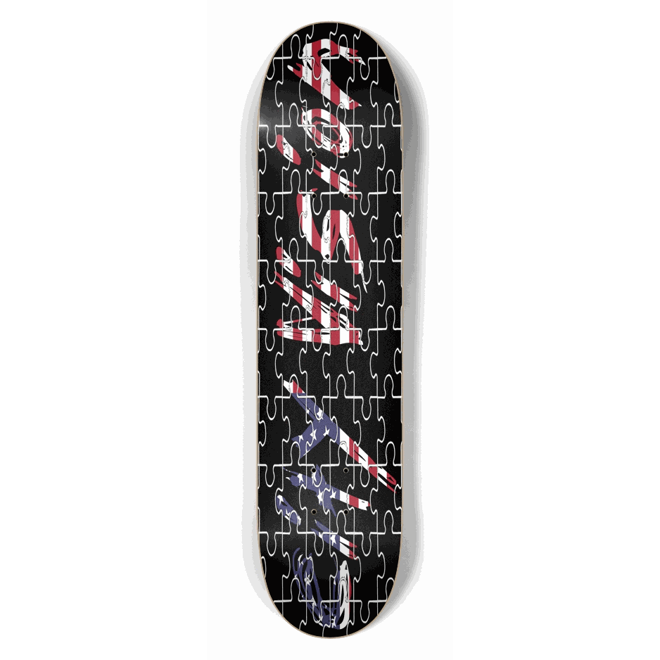 Name Puzzle 7.50 City Vision Skateboards