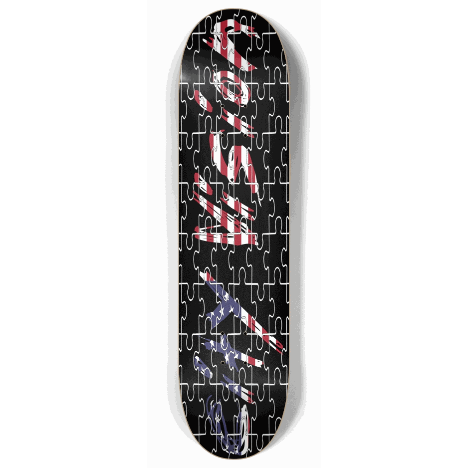 Skateboard - Name Puzzle 8.00 by City Vision Skateboards (8.00)