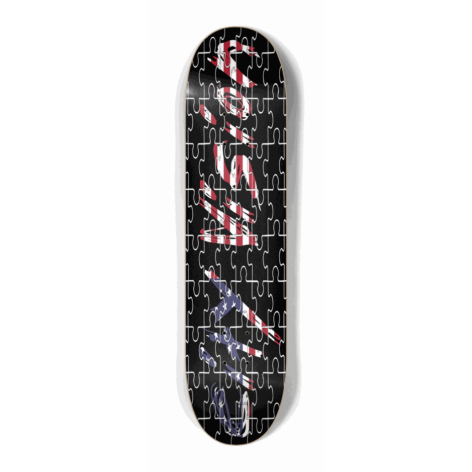 Name Puzzle Mini 7.25 City Vision Skateboards