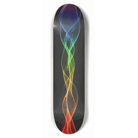 Neon Holographic 7.75 City Vision Skateboards