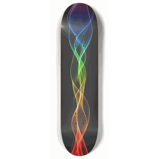 Skateboard - Neon Holographic 8.00 by City Vision Skateboards (8.00)