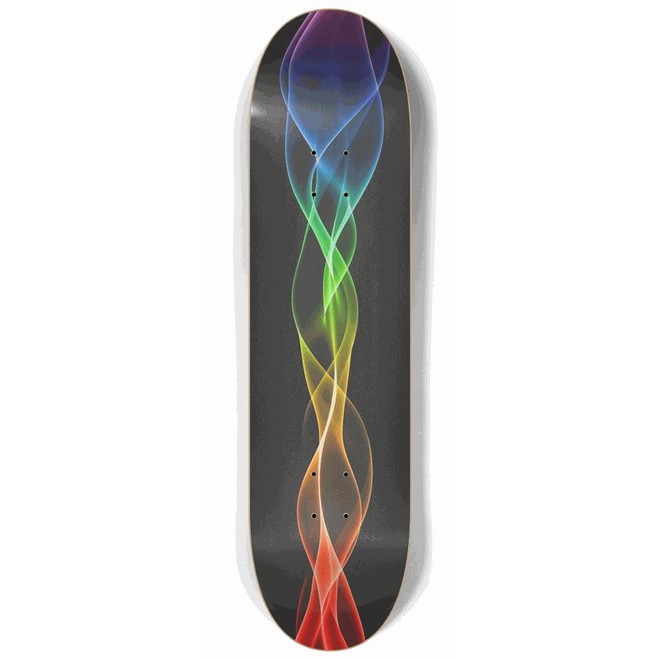 Neon Holographic 8.25 City Vision Skateboards