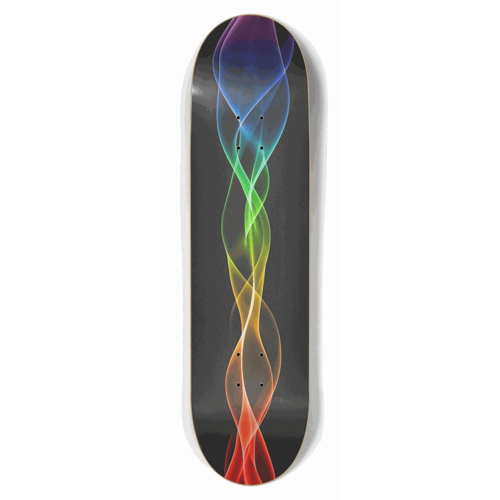 Neon Holographic 8.50 City Vision Skateboards
