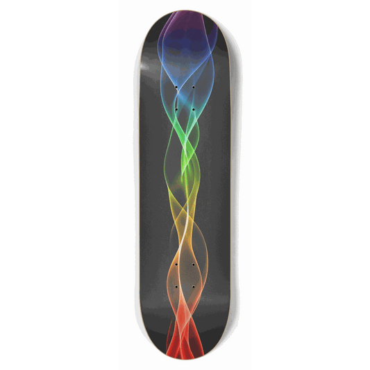 Neon Holographic 8.75 City Vision Skateboards