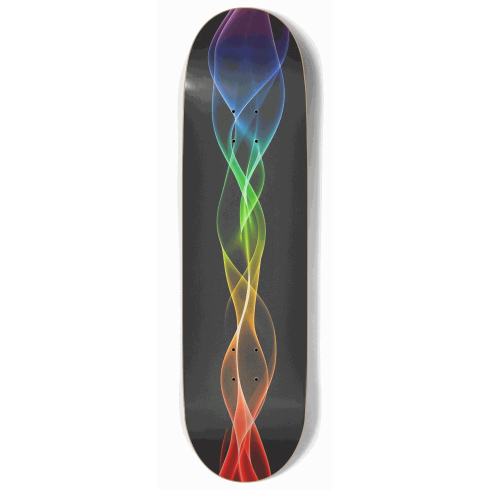 Neon Holographic 9.00 City Vision Skateboards