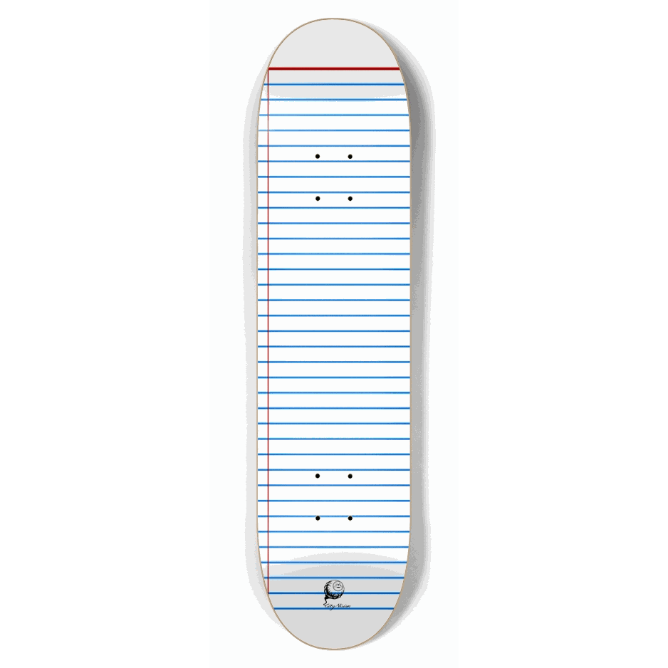 Paper 7.75 City Vision Skateboards