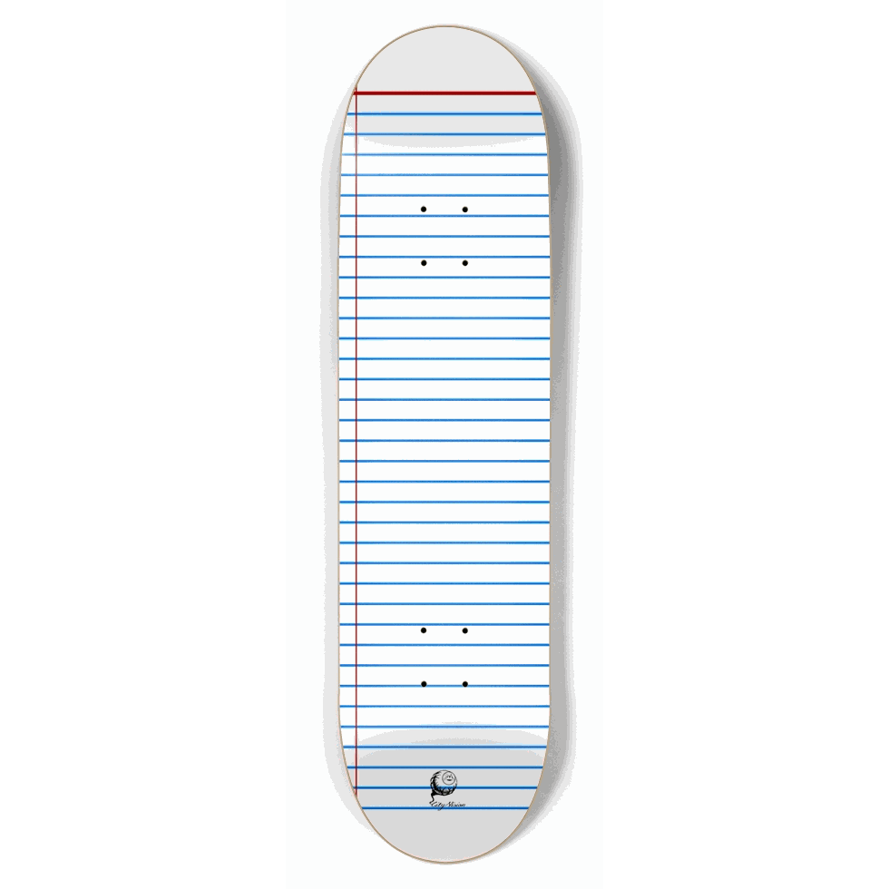 Paper 8.50 City Vision Skateboards