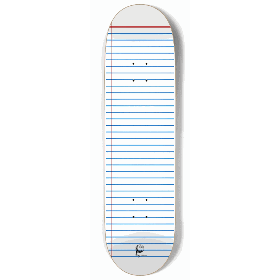Paper 9.00 City Vision Skateboards