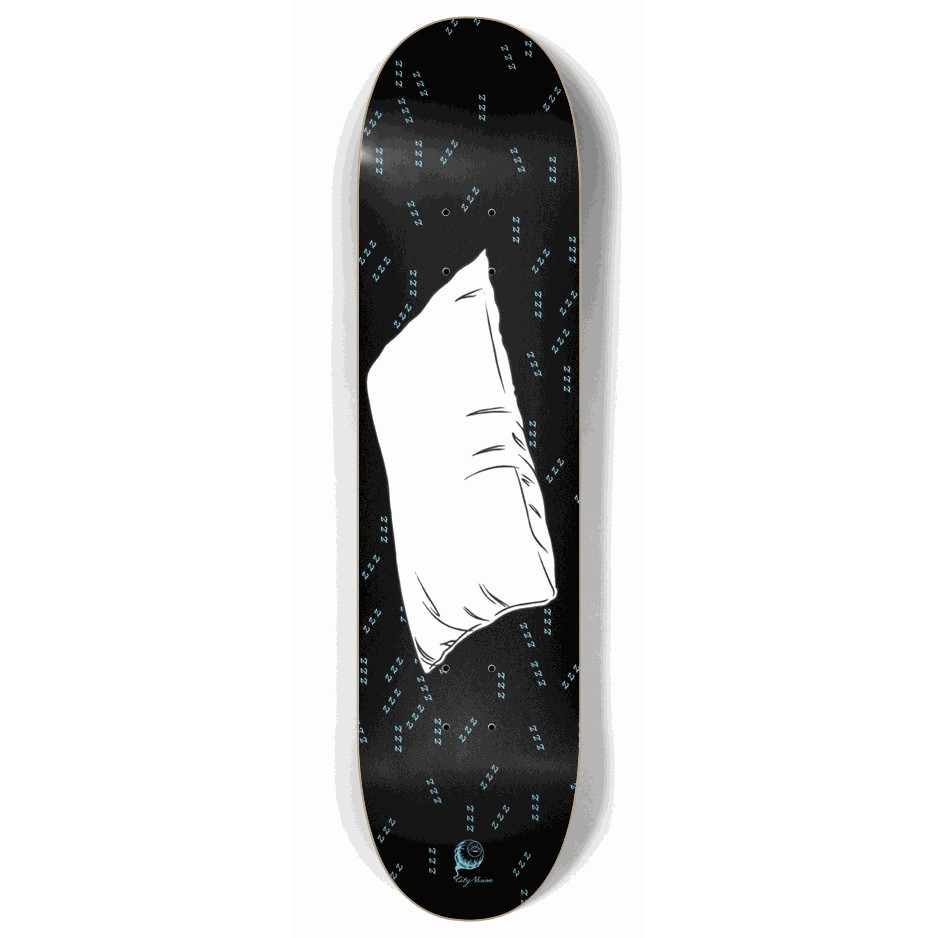 Skateboard - Pillow 8.00 by City Vision Skateboards (8.00)