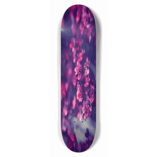 Purple Flowers 7.62 City Vision Skateboards