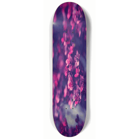 Purple Flowers 8.25 City Vision Skateboards