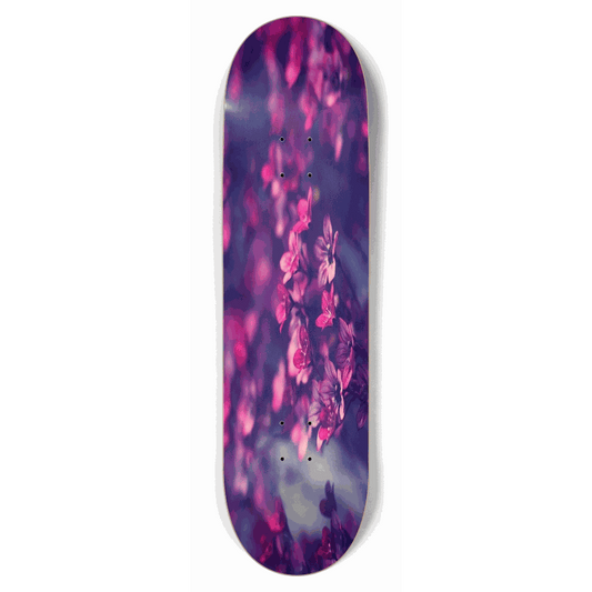 Purple Flowers 8.75 City Vision Skateboards