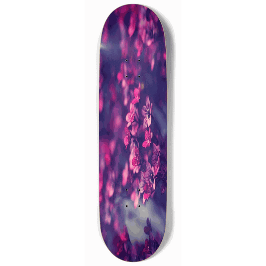 Purple Flowers 9.00 City Vision Skateboards