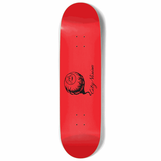 Red and Black Logo 9.00 City Vision Skateboards  City Vision Skateboards 9.00