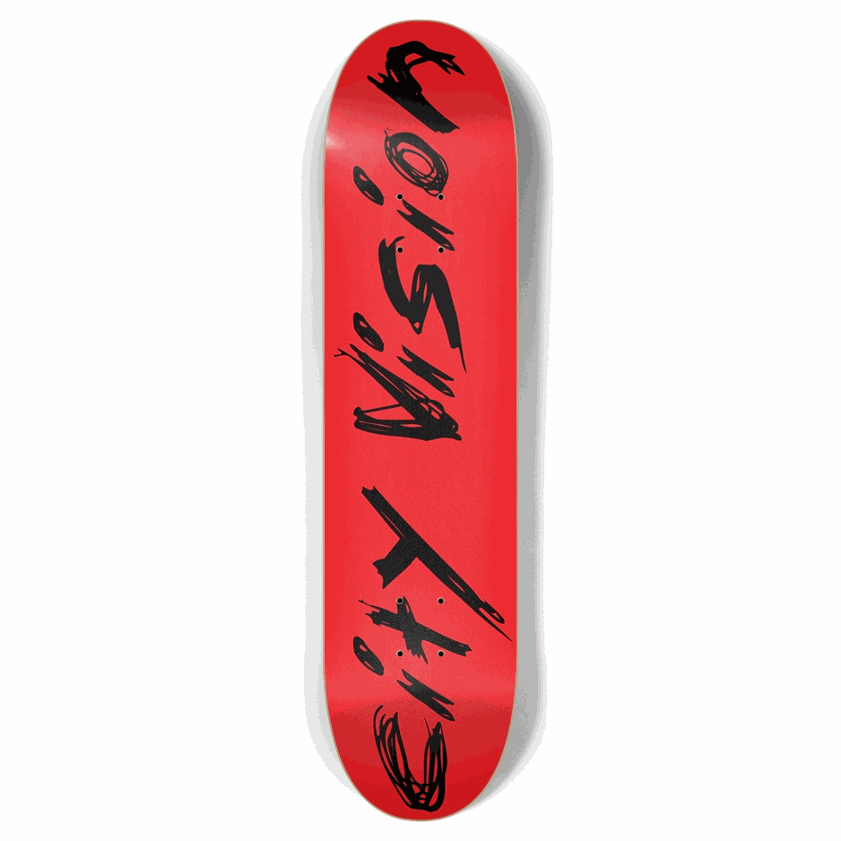Red And Black Name 7.87 City Vision Skateboards  City Vision Skateboards 7.87