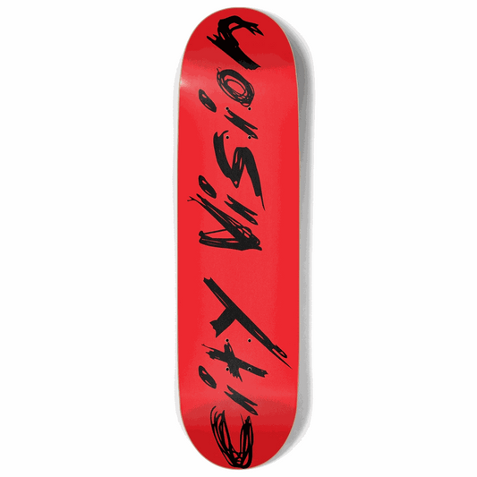 Red And Black Name 9.00 City Vision Skateboards  City Vision Skateboards 9.00