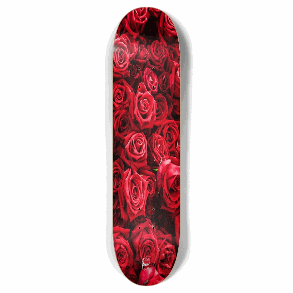 Red Roses 7.87 City Vision Skateboards