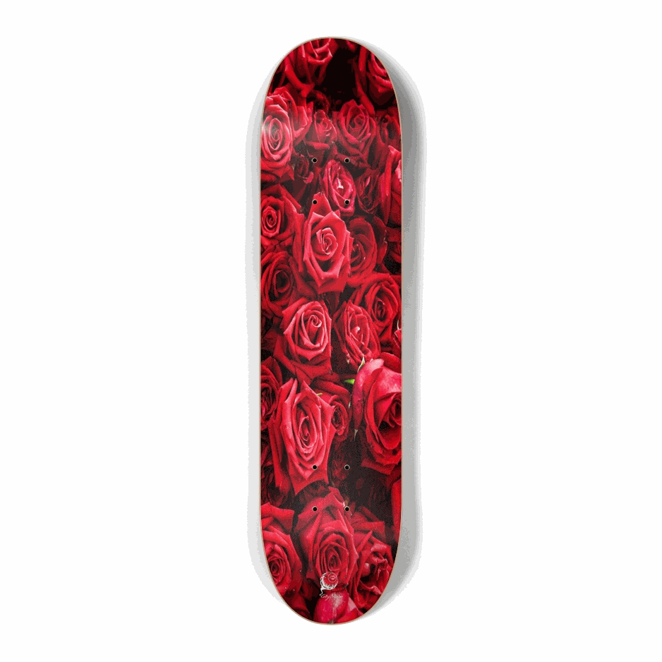 Red Roses Mini 7.25 City Vision Skateboards