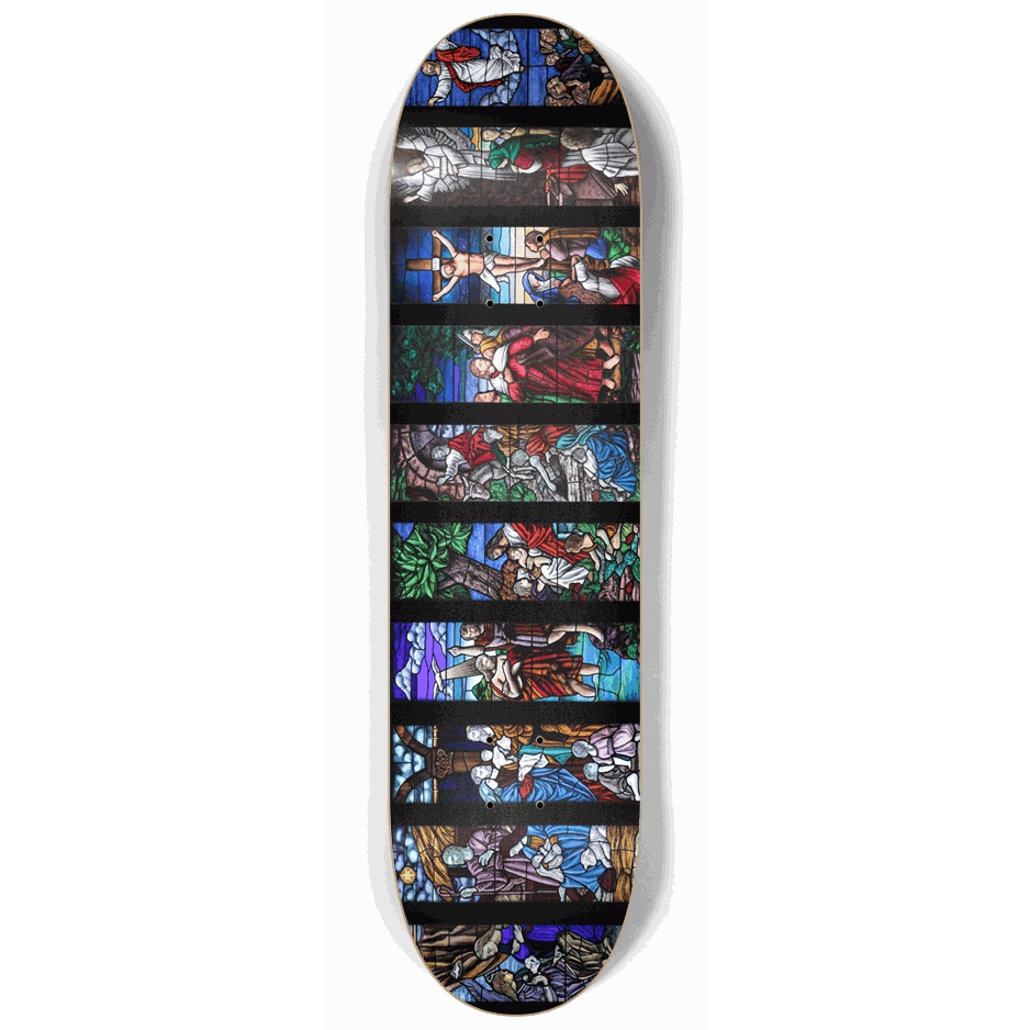 Salvation 8.25 City Vision Skateboards