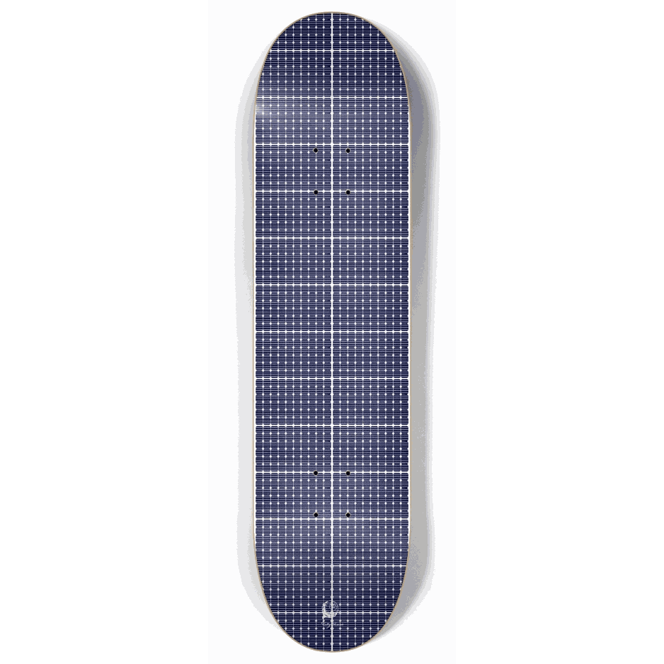 Skateboard - Solar Panel 8.00 by City Vision Skateboards (8.00)