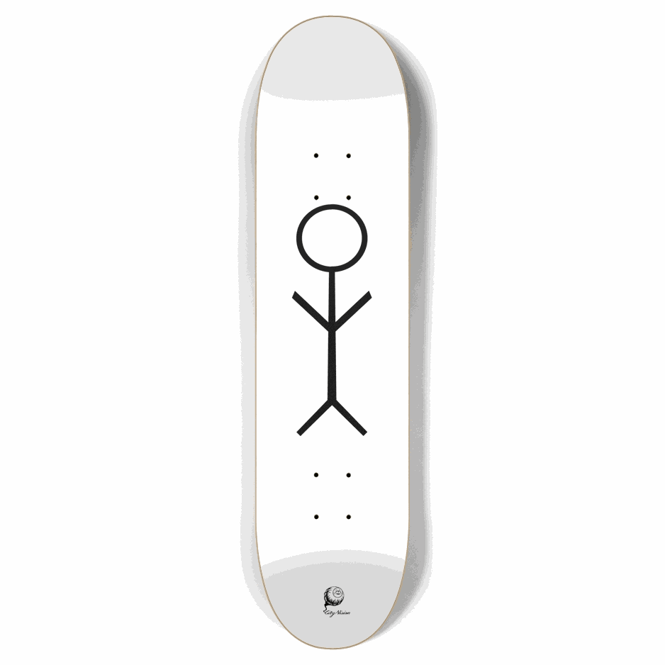 Stick Figure 7.87 City Vision Skateboards