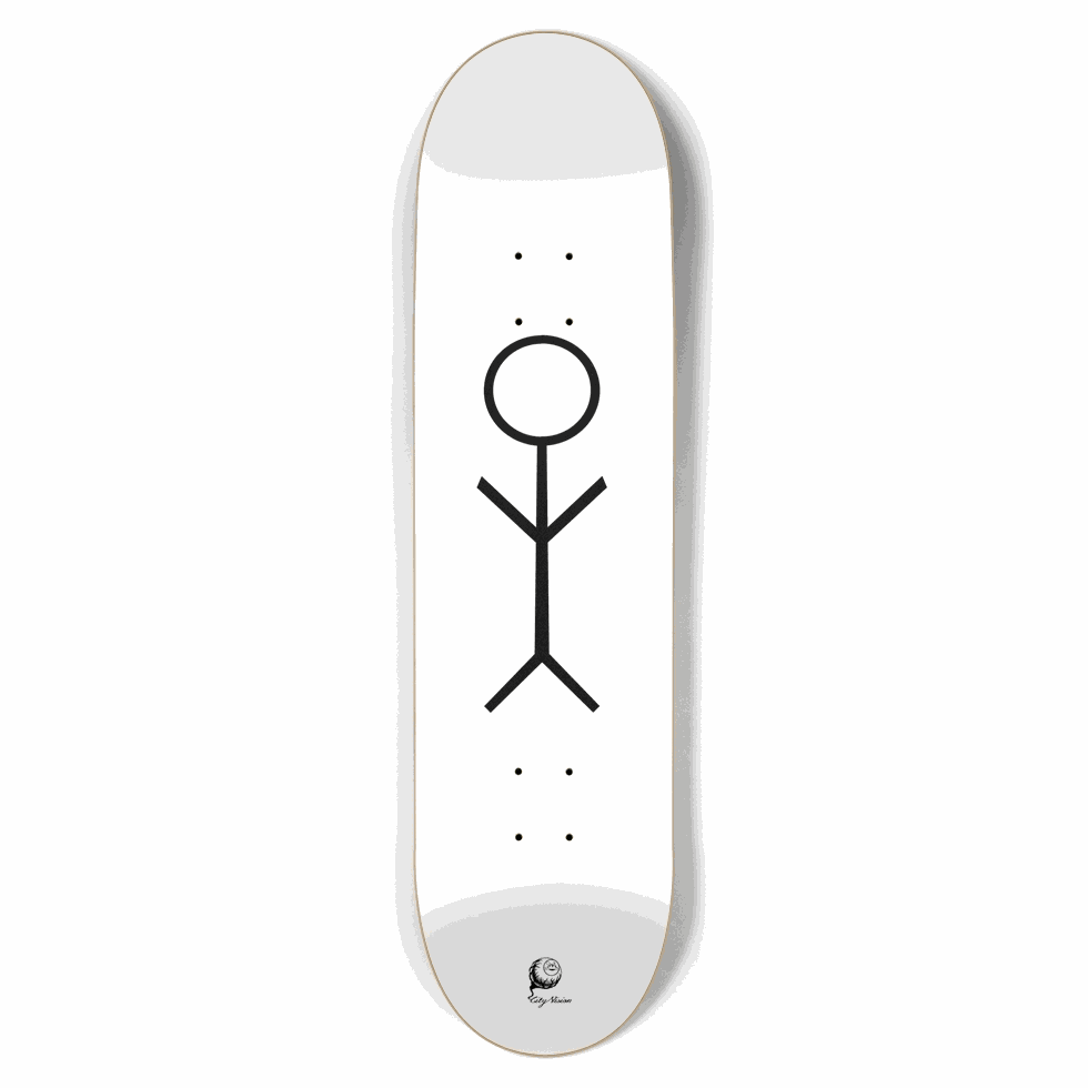 Stick Figure 8.50 City Vision Skateboards