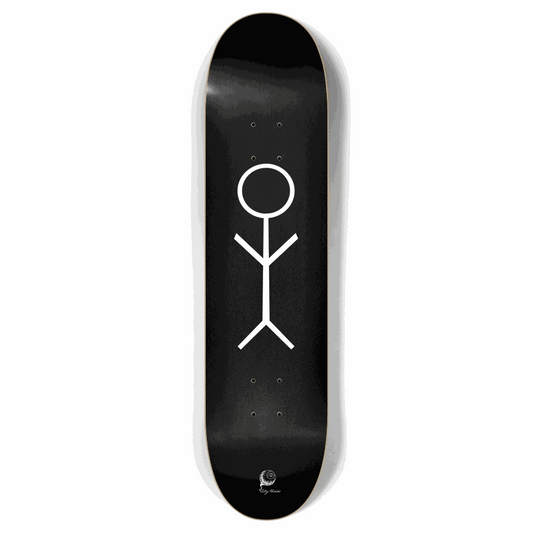 Stick Figure Black 7.87 City Vision Skateboards  City Vision Skateboards 7.87