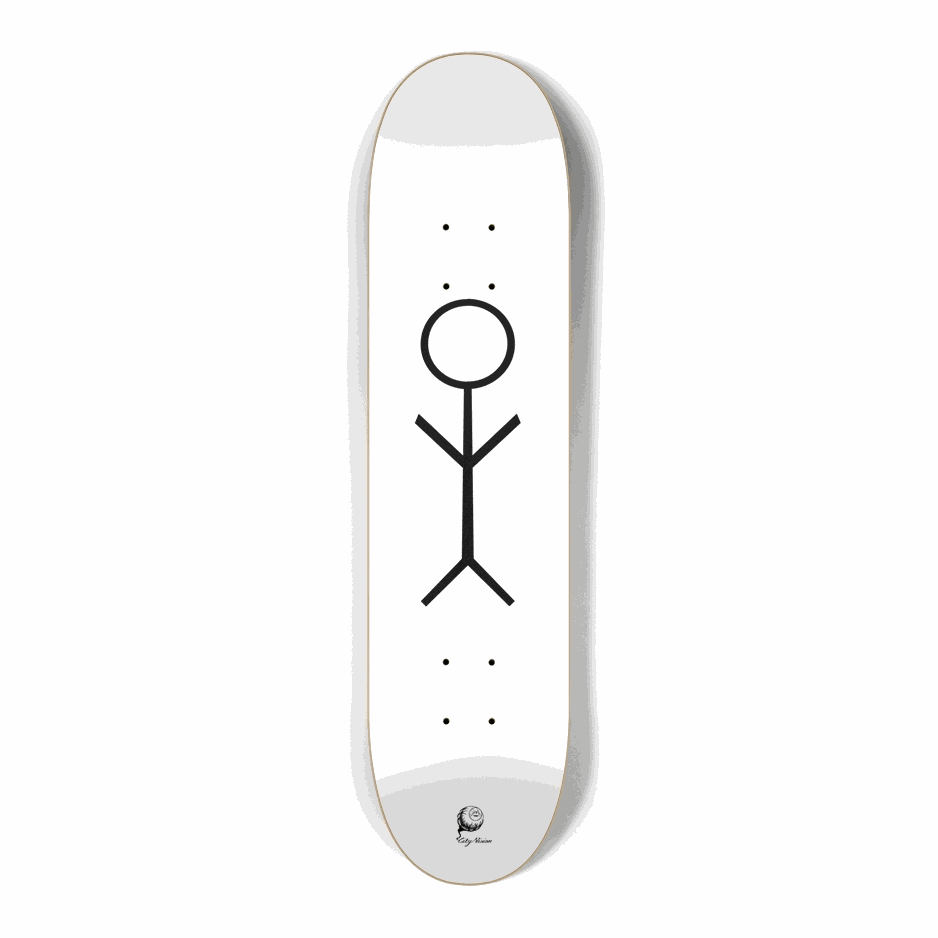 Stick Figure Mini 7.25 City Vision Skateboards