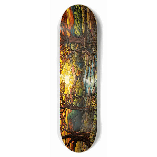 Sunset Stained Glass 8.50 City Vision Skateboards