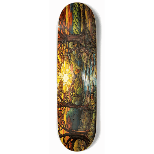 Sunset Stained Glass 9.00 City Vision Skateboards