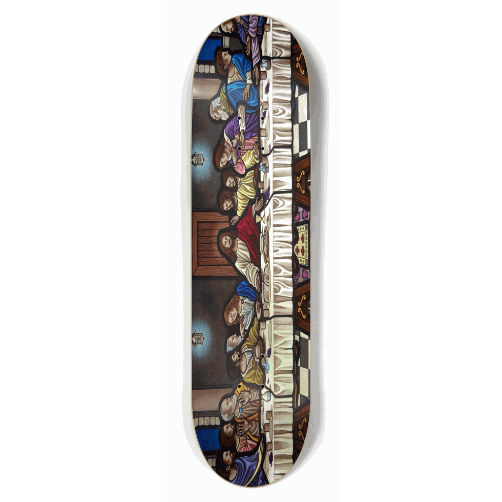 The Last Supper 8.50 City Vision Skateboards