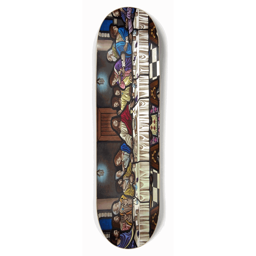 The Last Supper 8.75 City Vision Skateboards