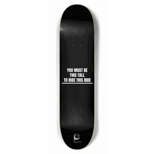 This Tall To Ride 7.62 City Vision Skateboards