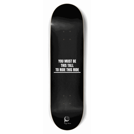 This Tall To Ride 8.75 City Vision Skateboards